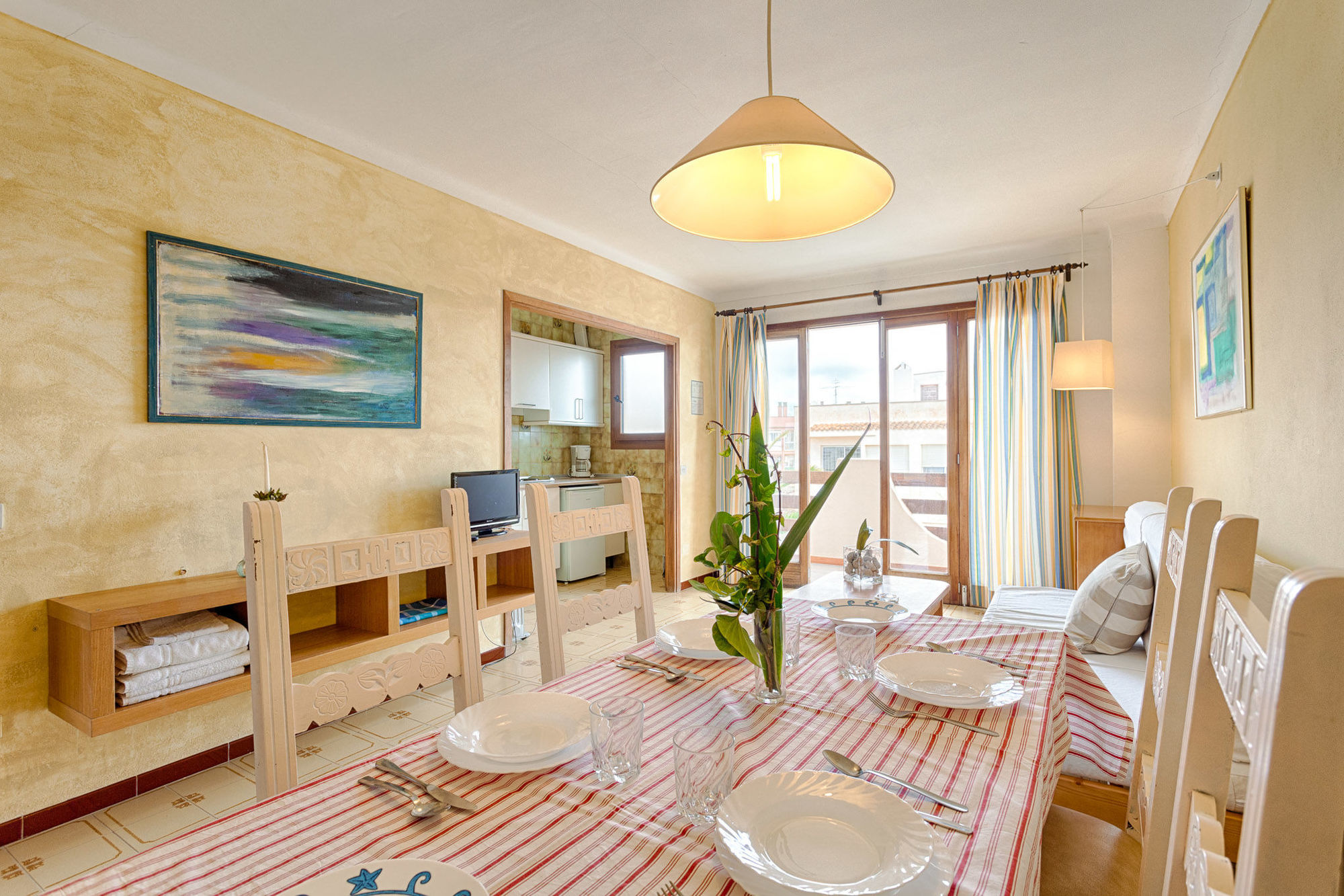 Apartamentos Estanques Colonia de Sant Jordi Bagian luar foto